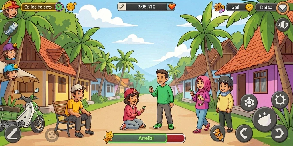 apinaga - Menu navigasi yang mudah digunakan.
