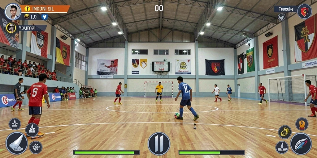 hakim4d - Screenshot menunjukkan karakter yang dapat dipersonalisasi dalam game.